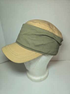 Converse Two-Tone Olive and Tan Cotton Cadet Cap